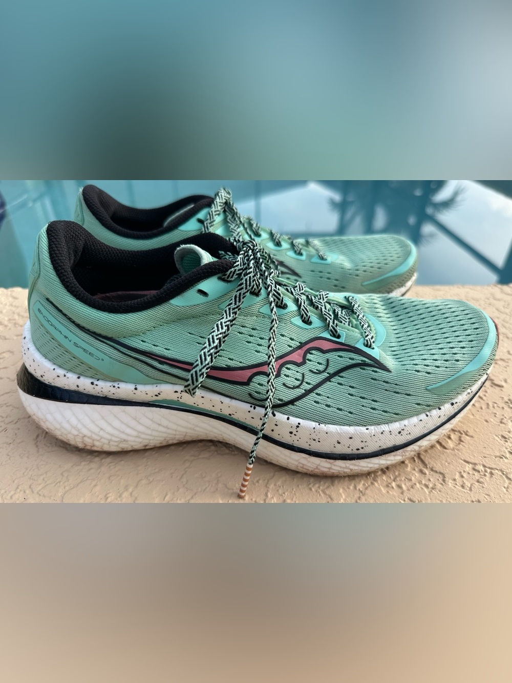 Saucony Endorphin Speed 3 Green Running Shoes S10756-25 Women’s Size 8.5 Clean